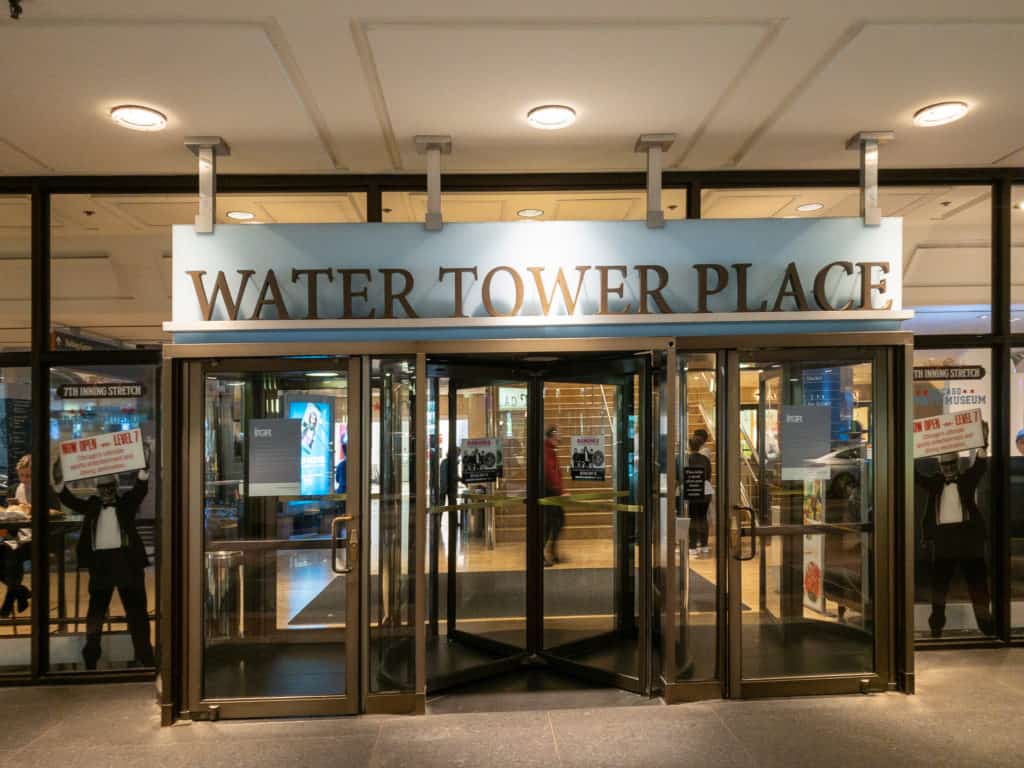 Water Tower Place Chicago Traveler